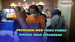 Produsen Web Video Porno Khusus Anak-Anak Ditangkap, Raup Keuntungan Rp5 Miliar