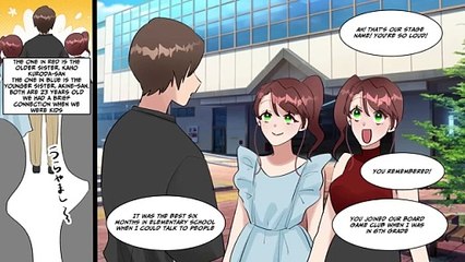 When I spotted who was who between the beautiful twin cabaret girls