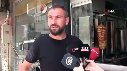 Bursa'da ilginç olay! Evin önünde kuryeler toplandı