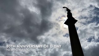 Newton Abbot marks 80th anniversary of D-Day