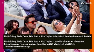 PHOTOS Elodie Frégé aperçue avec un beau brun séduisant, le fils de Marc Lavoine concentré avec sa célèbre mère à Roland-Garros