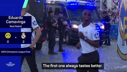 Camavinga prefers first Champions League title over second