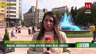 Rafa Márquez podría llegar al Real Oviedo si no ascienden a Primera División