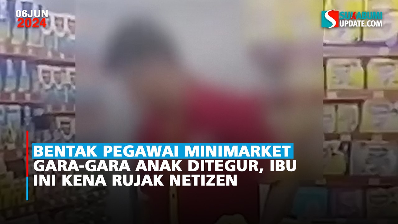 Bentak Pegawai Minimarket Gara-Gara Anak Ditegur, Ibu Ini Kena Rujak Netizen