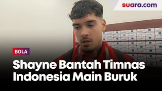 Shayne Pattynama Bantah Timnas Indonesia Main Buruk Meski Dibungkam Irak 0-2