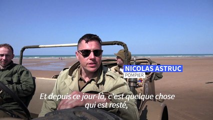 D-Day: des férus de reconstitution historique venus du monde entier sur Omaha Beach