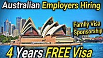 Sponsorship Jobs in Australia FREE Work Visa Process Australia Work Permit Visa 2024 Australia