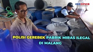 Polisi Gerebek Pabrik Miras Ilegal di Malang, Pelaku Berkedok Produksi Permen