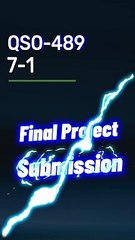 Submitting Your Final Project: QSO 489 7-1 Guide