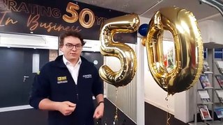 Birmingham garage and doors  celebrate 50 years.
