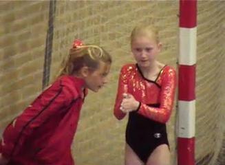 Sanne en Marianne NTS TD jeugd nivo 10