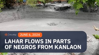 Phivolcs confirms lahar flows from Kanlaon Volcano in parts of Negros Island