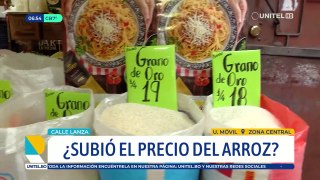 El arroz se comercializa hasta en Bs 400 el quintal en los mercados de Cochabamba