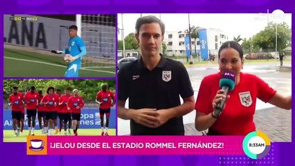 Jelou! Desde el estadio Rommel Fernández Gutiérrez