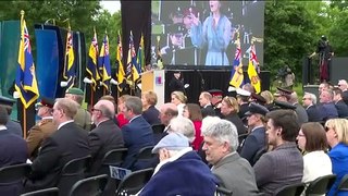 Duke and Duchess of Edinburgh attend D-Day memorial event