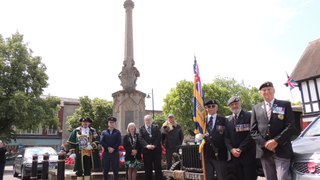 Sleaford town crier D-Day event