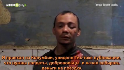 Mercenario colombiano fue capturado por ejército ruso
