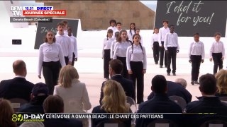 Le Chant des partisans interprété par des jeunes pour les 80 ans du Débarquement