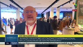 Avanza XXVII Foro Económico Internacional en San Petersburgo