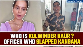 Kangana Ranaut Slapped: Who is CISF Officer Kulwinder Kaur & Why She Slapped Kangna | Watch