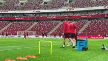 Trening polskiej reprezentacji