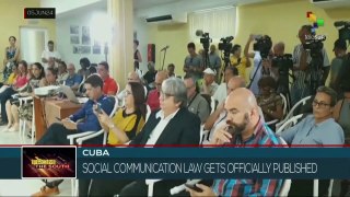 Cuba: Social Communication Law published