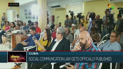 Cuba: Social Communication Law published