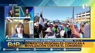 ¡Anuncian marcha para el 28 de julio!: Movimientos regionales convocan a movilización contra el Congreso