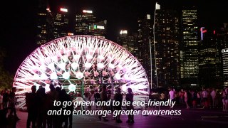 Singapore's i Light art festival highlights sustainable lifestyle