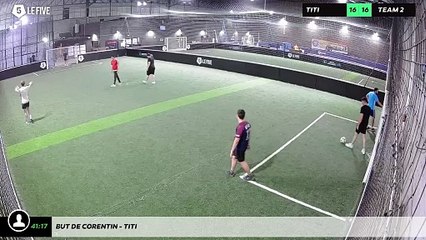 But de Corentin - Titi