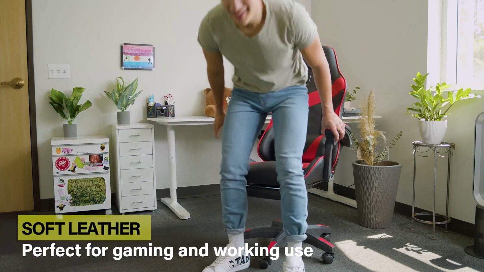 ⁣BestOffice High-Back Gaming Chair PC Office
