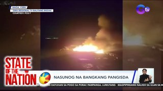 6 patay sa nasunog na bangkang pangisda | SONA