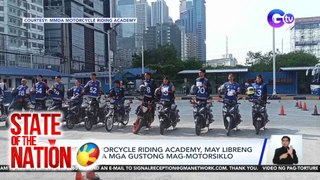 MMDA Motorcycle Riding Academy, may libreng training sa mga gustong mag-motorsiklo | SONA