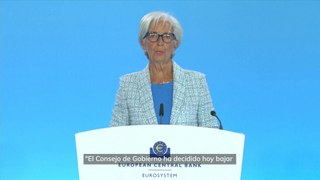 El BCE baja tipos y da un respiro a la zona euro tras dos años de lucha contra la inflación