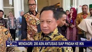 Mendagri Tito Karnavian Klaim 200 ASN Antusias dan Siap Pindah ke IKN