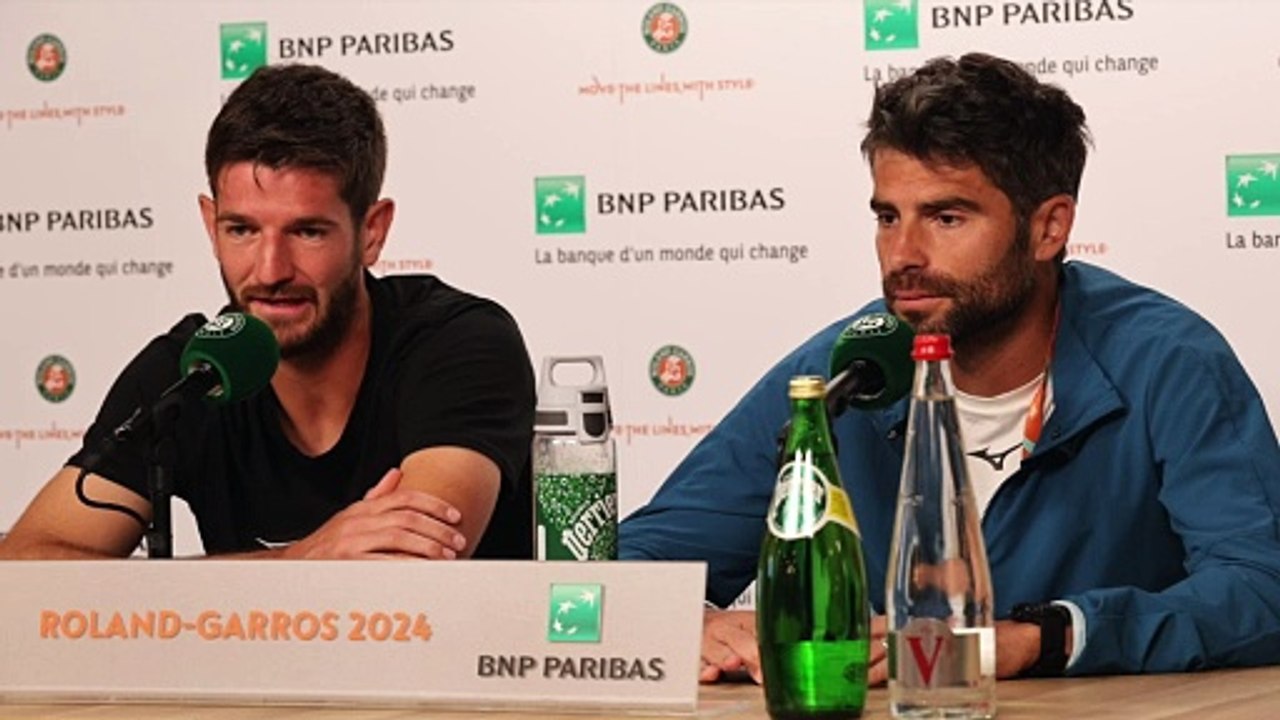 Dal Roland Garros: Parlano Simone Bolelli e Andrea Vavassori dopo la finale conquistato nel doppio (06 Giugno 2024)