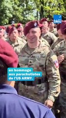 Les militaires de la 82e Airbone rendent hommage aux paras américains