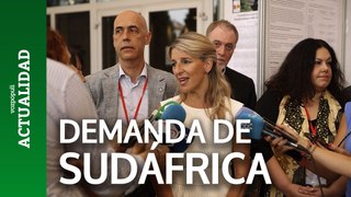 Díaz celebra la adhesión a la demanda de Sudáfrica y pide 