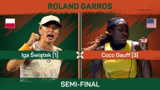 Swiatek sees off Gauff to reach French Open final