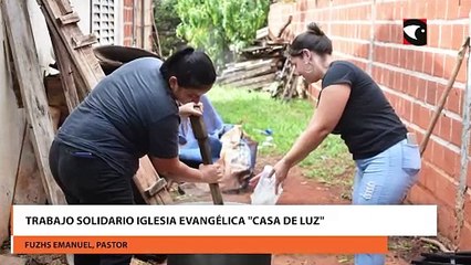 Trabajo solidario Iglesia Evangélica "Casa de Luz"