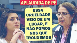 BOLSONARISTA CRITICA 'IDEOLOGIA' COM FALA IDEOLÓGICA; MINISTRA RESPONDE SOB APLAUSOS | Cortes 247