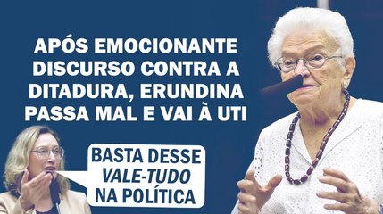 DECANA DO CONGRESSO NACIONAL FOI À UTI MAS ESTÁ MELHOR, COM QUADRO "ESTÁVEL" | Cortes 247