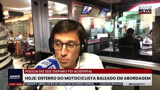 Rodolfo Schneider: Enterro de motociclista baleado em abordagem ocorre hoje | BandNews TV