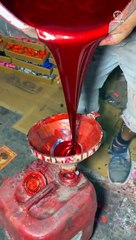 Nail Polish Factory Making