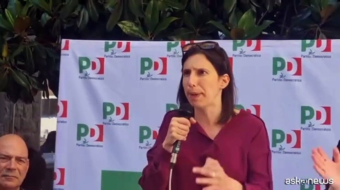 Schlein: "Meloni donna che taglia pensioni e nidi contro le donne"