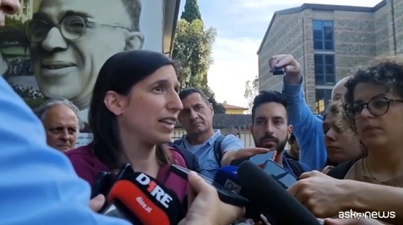 Comunali, Schlein: "Funaro far? benissimo per Firenze, forza Sara"