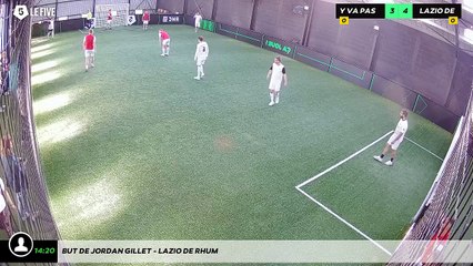 But de Jordan GILLET - LAZIO DE RHUM