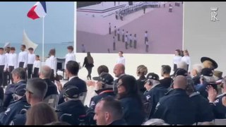 Mattarella partecipa alle celebrazioni dello sbarco in Normandia