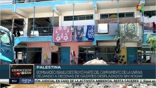 Fuerzas israelíes bombardearon una escuela de la UNRWA