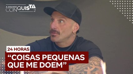 Guipa confessa mágoa de Cátia: 'Não me cita quando é positivo'  | A Grande Conquista